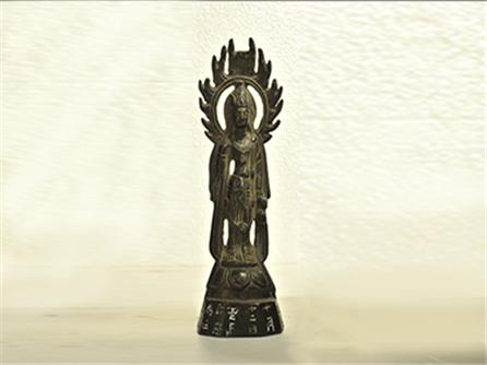 铜观音立像  唐龙朔元年（661年）